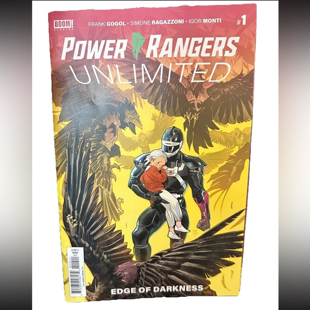 Boom Studios POWER RANGERS UNLIMITED EDGE OF DARKNESS #1 first printing cover A
